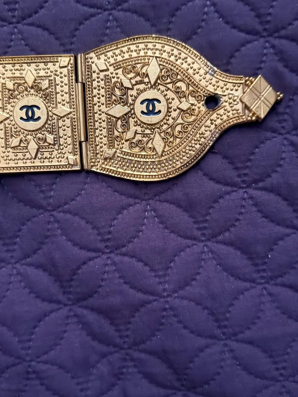 Vintage Gold Belt